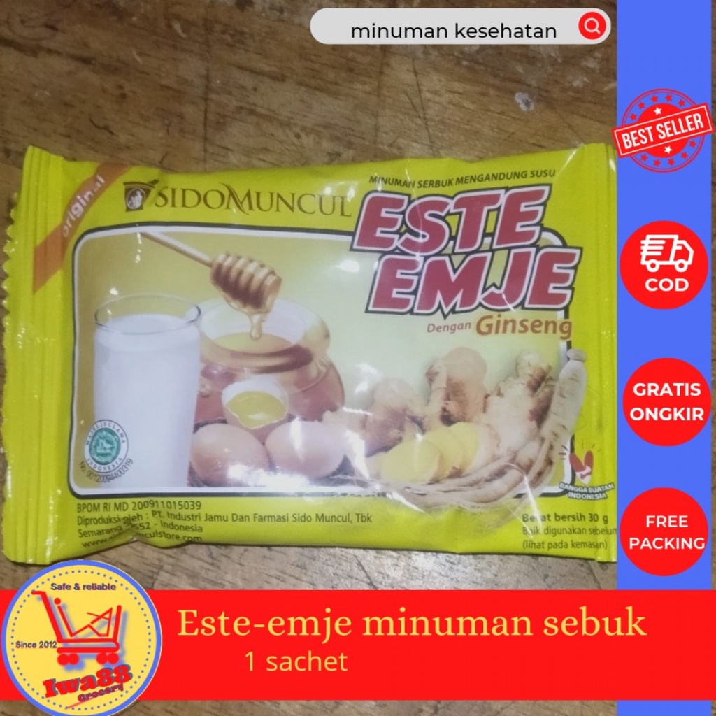 

Este emje STMJ minuman serbuk tradisional