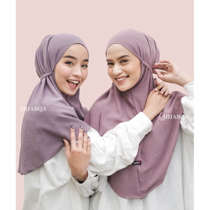 HIJABQA - Bergo Crinkle Airflow Premium