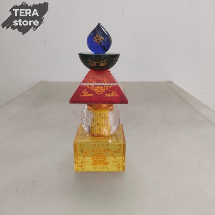 tempat relik model pagoda 5 elemen