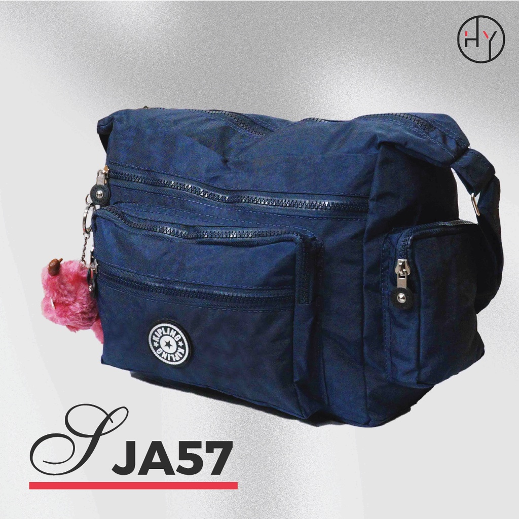 HYBRAND [SJA57] - TAS SELEMPANG POLOS BAHAN PARASUT IMPOR