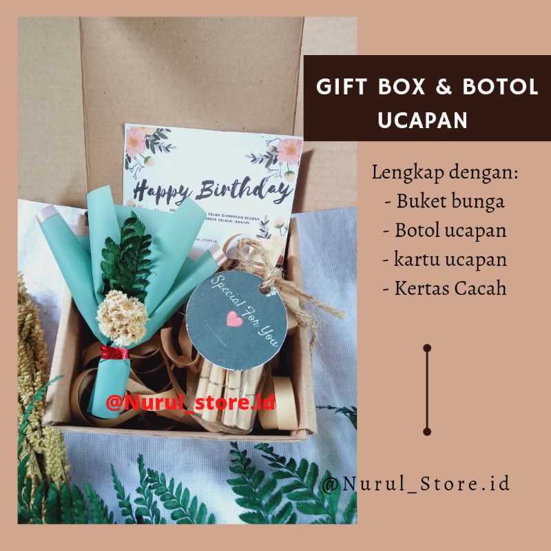 

PROMO !! GIFT BOX MINI/ GIFT BOX LUCU/BUCKET WISH IN BOTTLE/buket botol ucapan/hampers botol ucapan/ gift box botol ucapan/botol ucapan unik/buket ulang tahun/wedding/wisuda/happy graduation/ hari ibu/ happy new year/hari natal