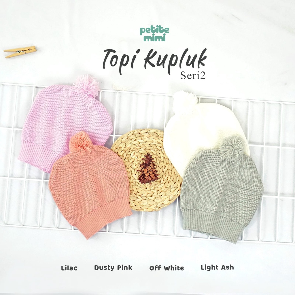 TOPI KUPLUK ANAK POMPOM / KUPLUK ANAK