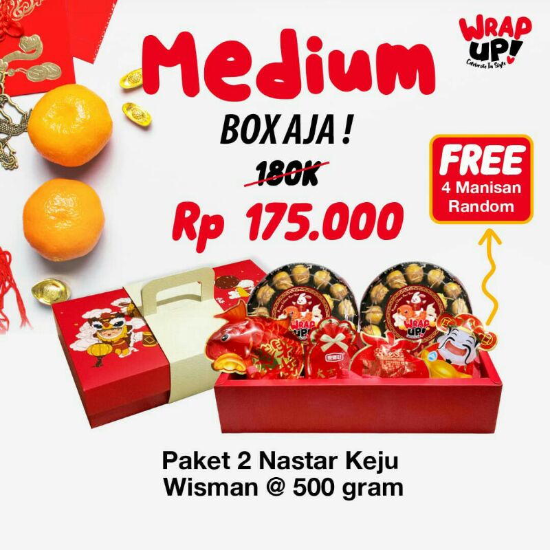 

Hampers Imlek - Medium Box Aja