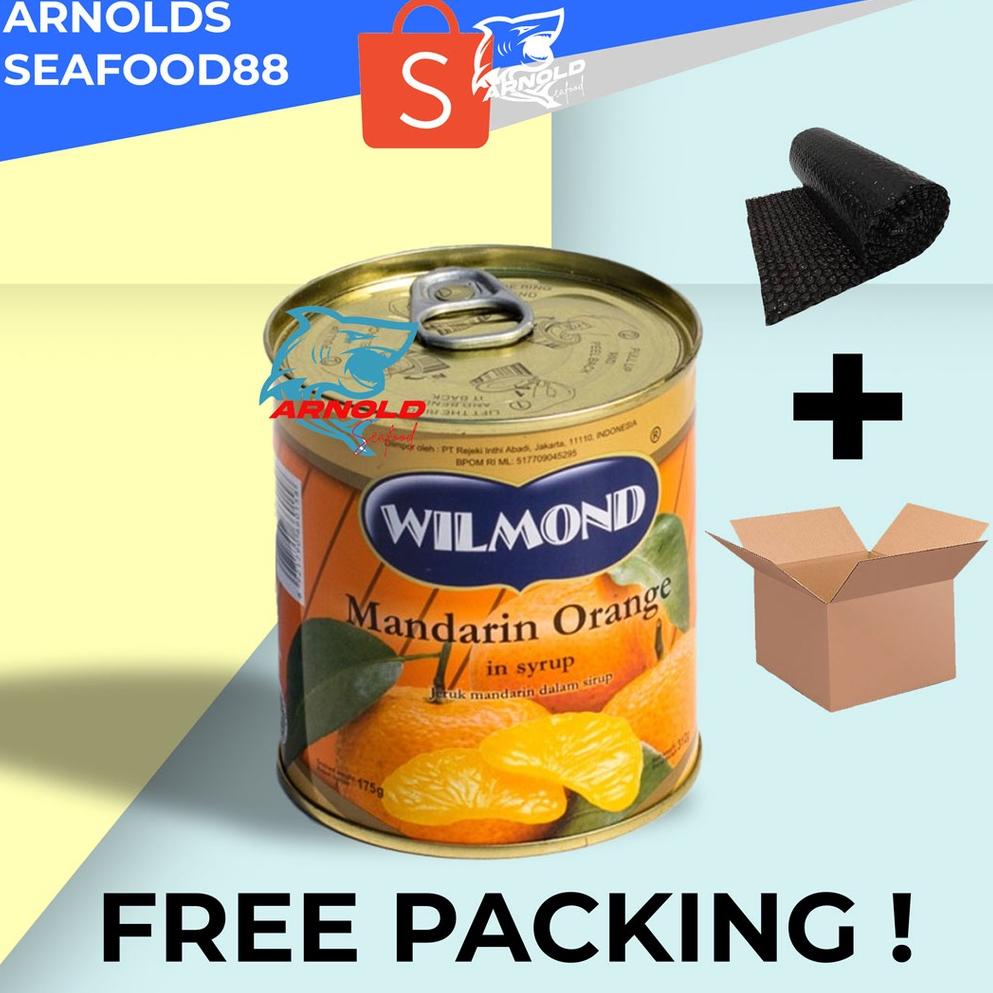 

Laris.. Wilmond Mandarin Orange in Syrup 312gr / Buah Jeruk Mandarin Kaleng 99