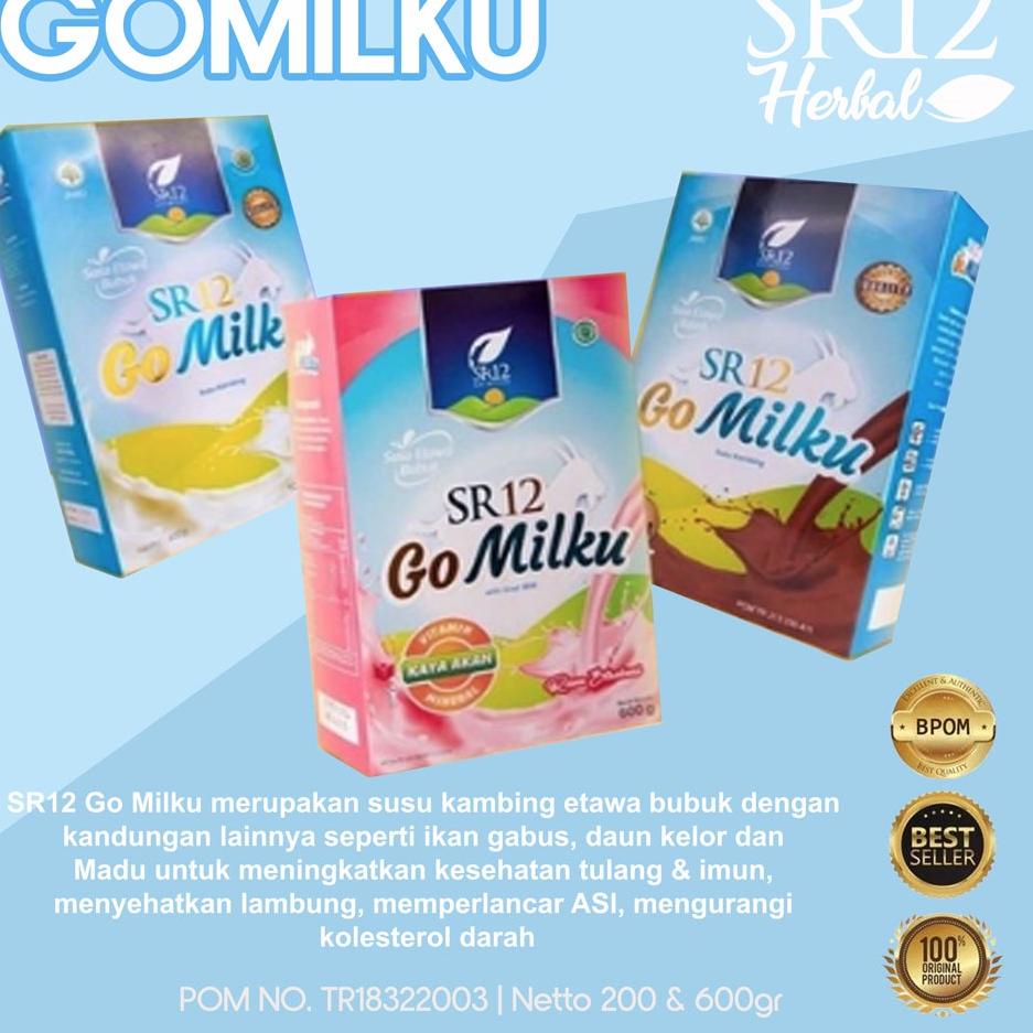 

Terbaru 12.12 BEST SELLER Susu Gomilku SR12 Susu Kambing Etawa 200 dan 600 Gram murah