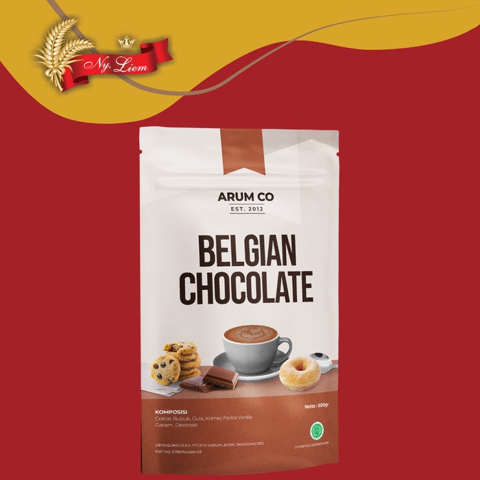 ARUM CO Bubuk Minuman Instant - Belgian Chocolate 500gr