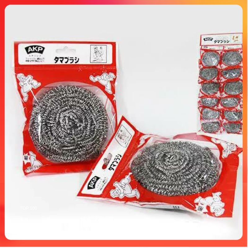 Sabut Cuci Besi Anti Karat 40GR - SteelWool - Tidak Kasar/Sakit