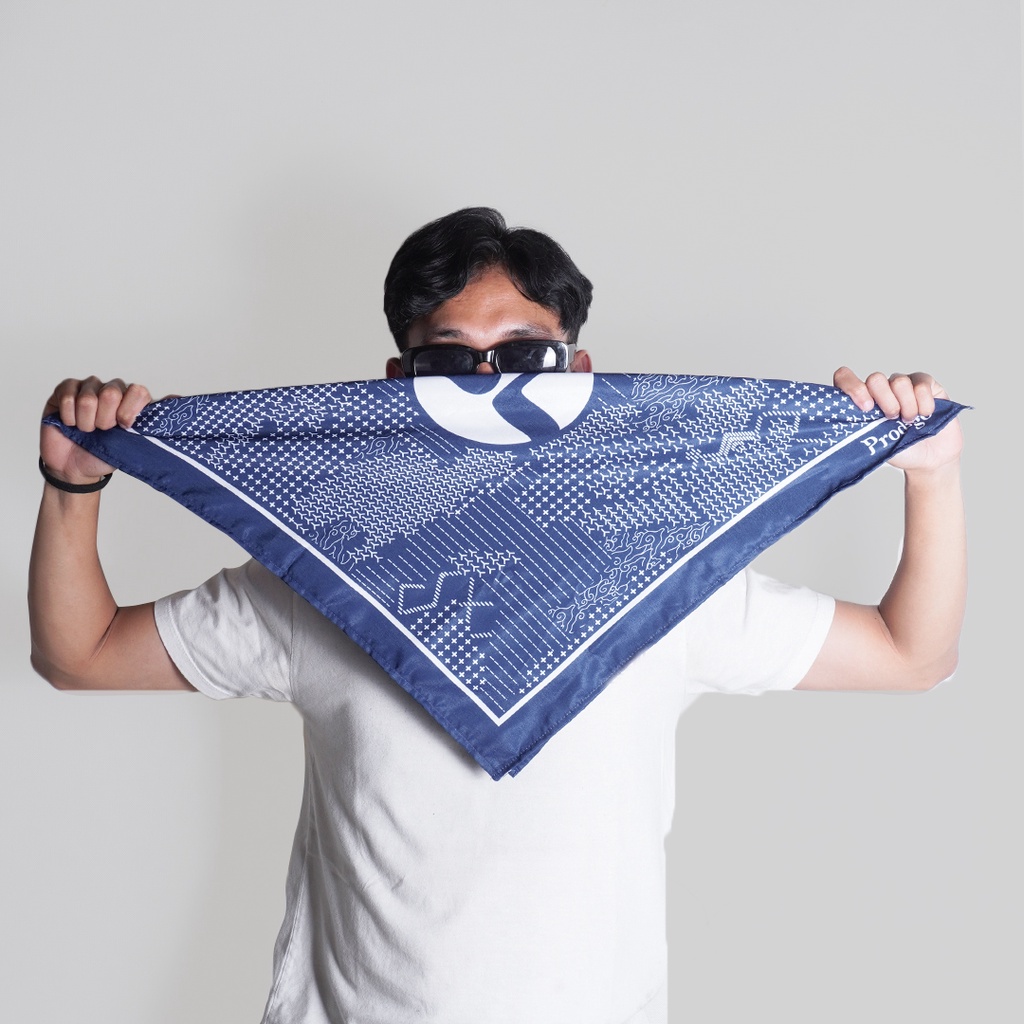 PRODIGO * SLAYER BANDANA ULOS MOTIF 5 PAISLEY SCARF SYAL IKAT KEPALA MASKER PENUTUP MULUT BERKENDARA