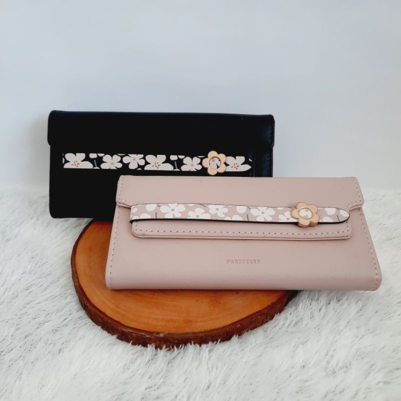 Dompet Lipat Wanita Import | Dompet Lipat Panjang | Dompet Wanita | Realpict |