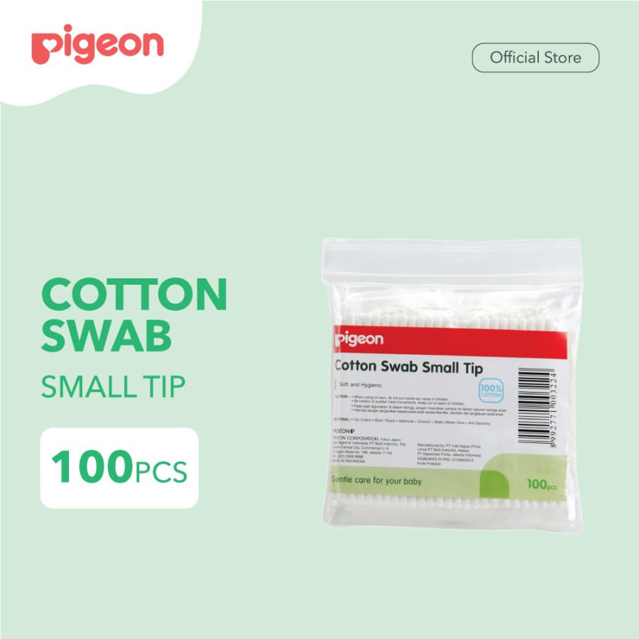 Pigeon Cotton Swab Bud Small Tip isi 100pcs