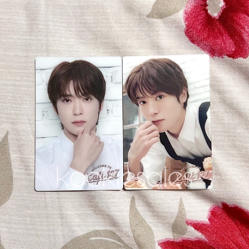 Photocard PC Jaehyun NCT 127 Cafe Japan JP Event Barista White Shirt Jumatan Official Ready MD