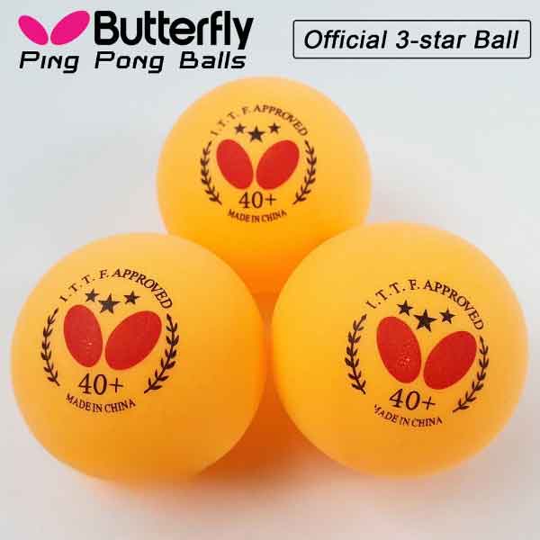 Pingpong Balls * Butterfly G40+ * Bola Tenis Meja * Bola Berkualitas