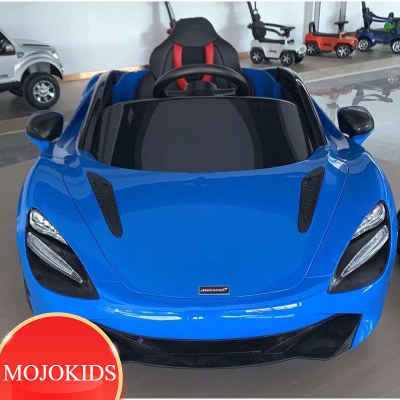 MCLAREN 720S JOK KULIT, BAN FULL KARET, BODY CAT / PAINTING, LISENSI. ADA TOKO MAINAN ANAK MOBIL MOT
