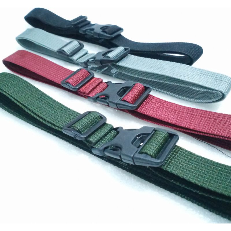 Tu7uh Store Tali Tas sabuk serbaguna tali slingbag buat ikat barang di motor strap bag tali singbag/tali slempang pria wanita bahan webbing kuat awet