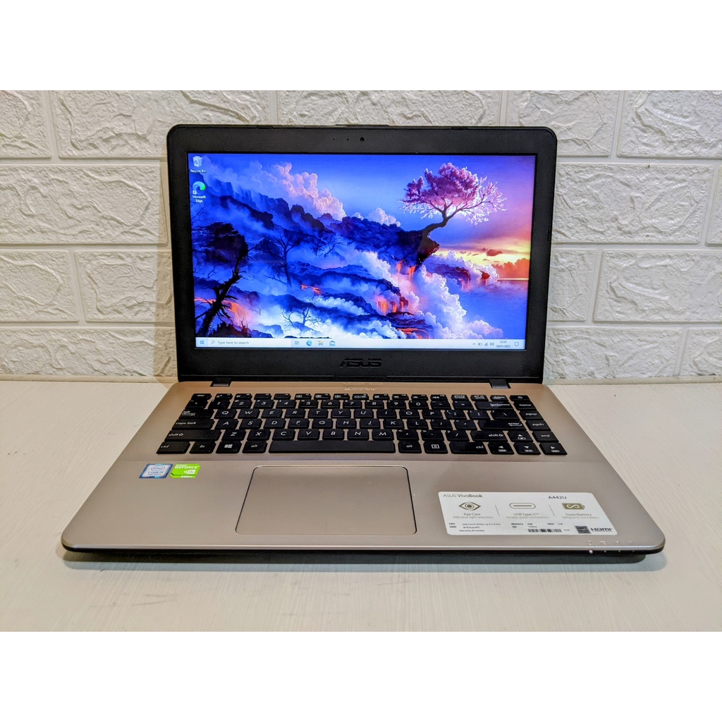 Asus A442UR Core i5 Gen8 Dual VGA Nvidia 930mx Laptop Second Gaming Bekas Murah A442U