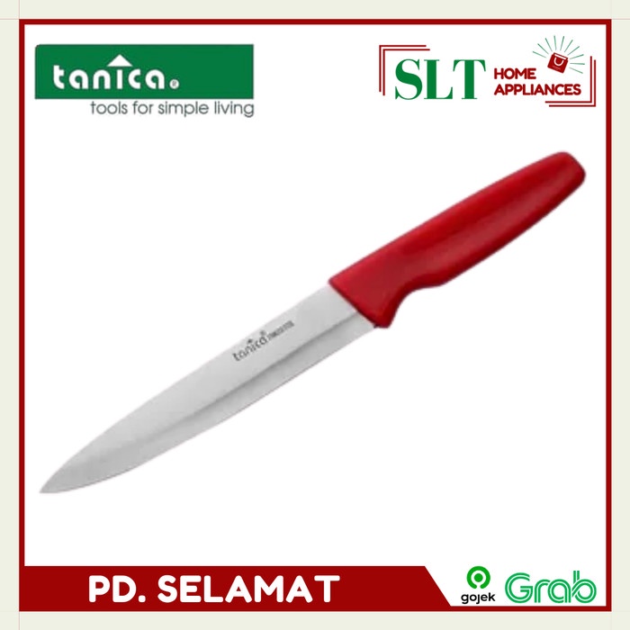 [Pisau Dapur] Slicer Knife Pisau Iris Tanica Original 8" Original 0218 Pisau Dapur [Knife]