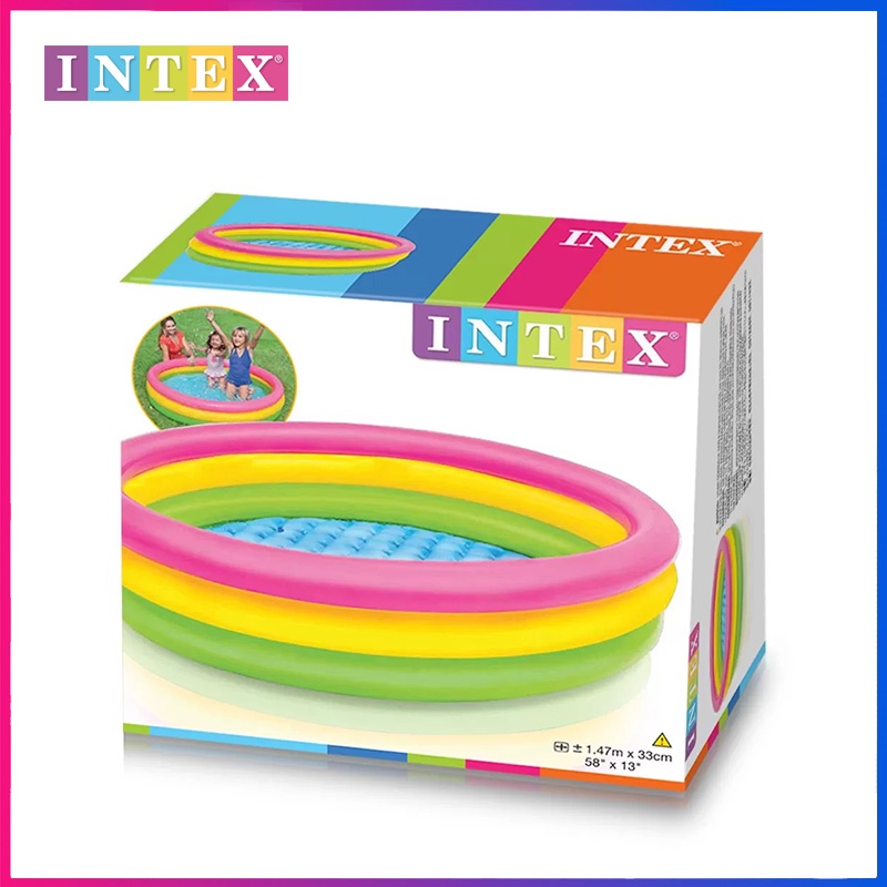 Kolam Renang Anak Bayi Pelangi Mandi Bola / Baby Swimming Pool