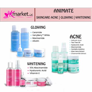 Jual ANIMATE SKINCARE Acne Solution | Glowing Barrier | Whitening