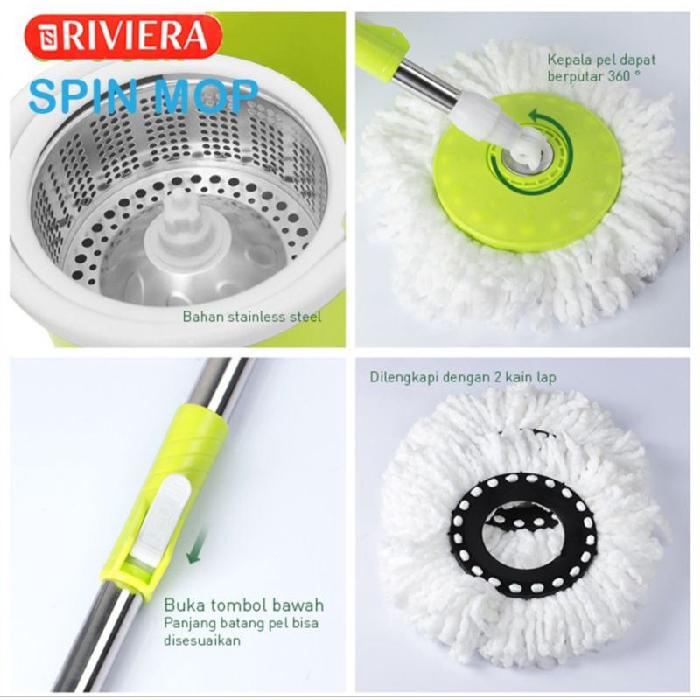 Alat Pel Spin Mop RIVIERA