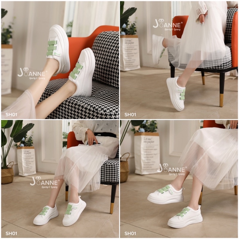 RESTOCK! [ORIGINAL] JOANNE Sneakers Shoes Sepatu Wanita #JN-SH01