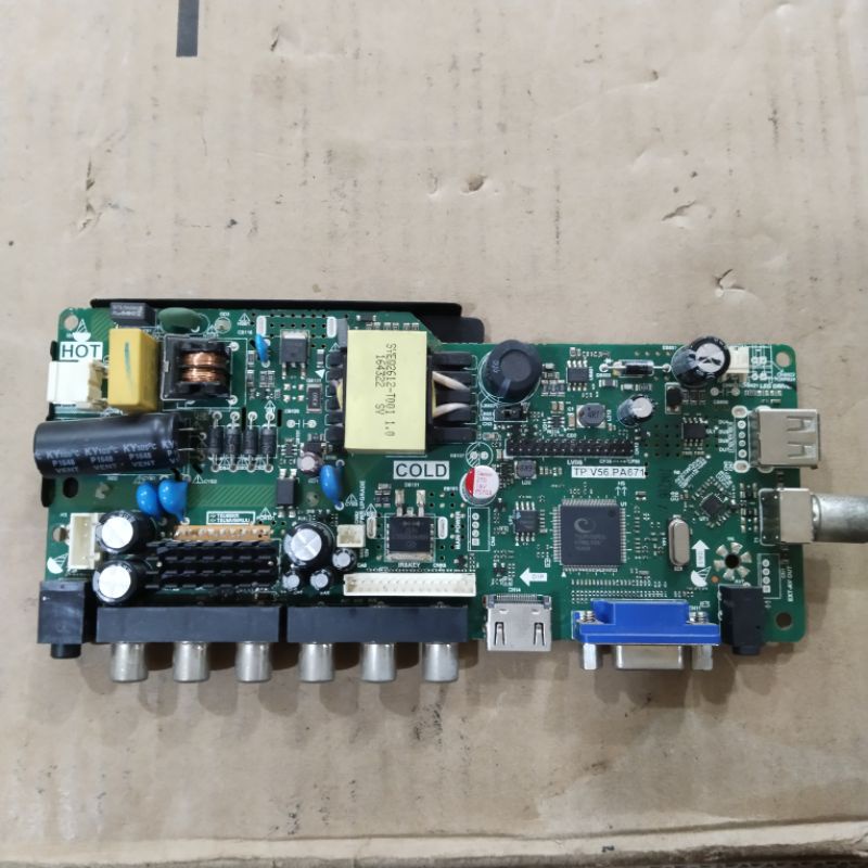 MAINBOARD - MOTHERBOARD - MB - MESIN TV LED COOCAA 24W1900