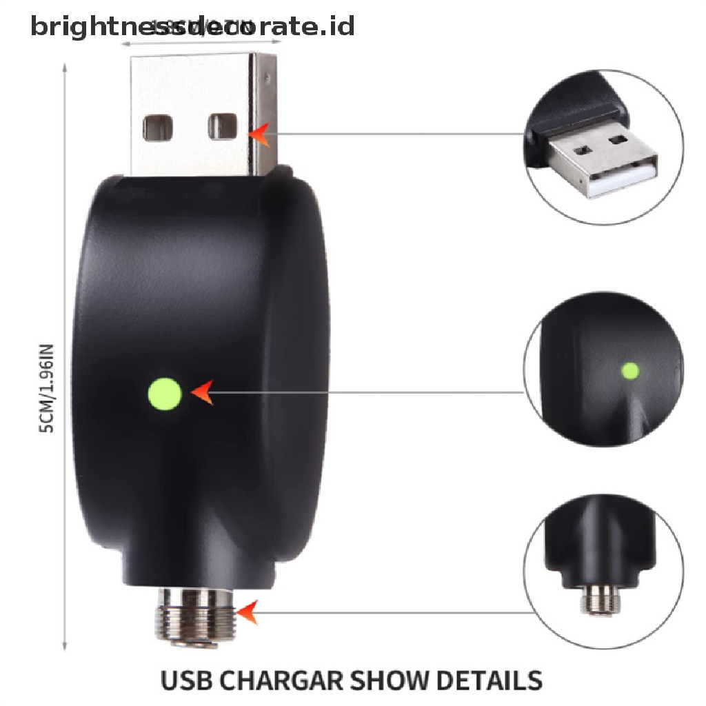 [Birth] Adaptor Charger USB 2x Untuk Proteksi Charger PowerAdapter Overcharge Benang 510 [ID]