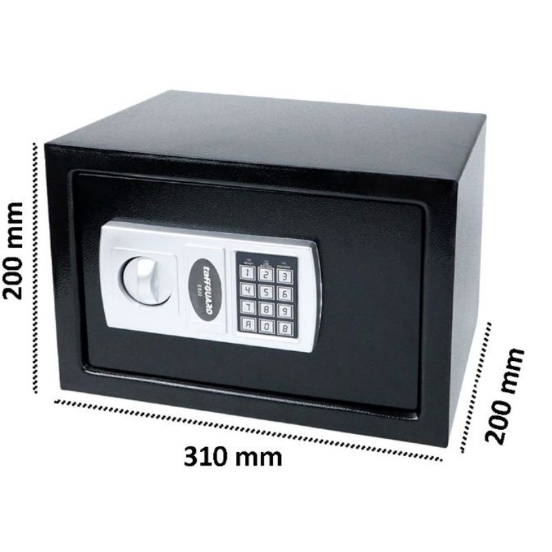 TaffGuard Kotak Brankas Hotel Mini Password Safe Deposit Box Medium - EB20