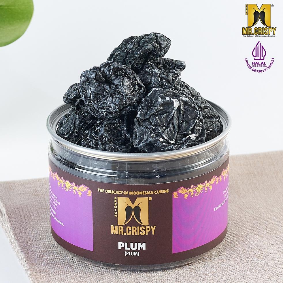 

Stok Banyak - Plum Kering Manisan Buah Plum / Dried Prune ( Prunes ) / Plum Hitam Tanpa Biji Mr.Crispy ✎