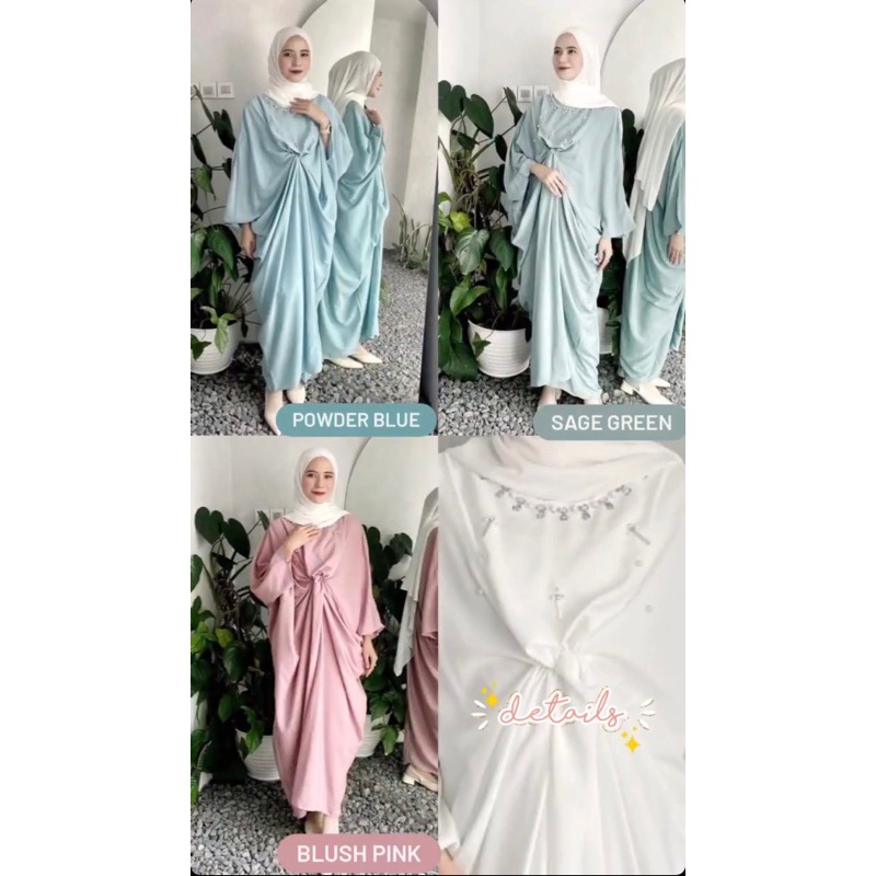 SWAROVSKI KAFTAN / KAFTAN LEBARAN IDUL FITRI RAMADHAN