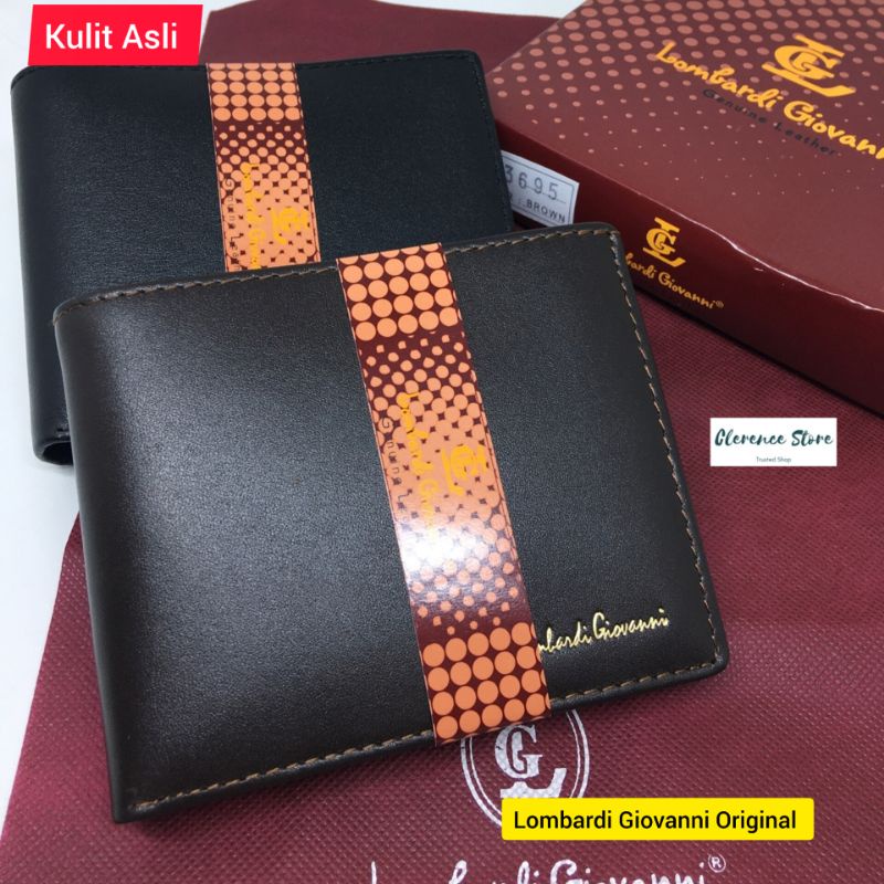 PPROMO Dompet Pria Kulit Asli- Dompet Lombardi Giovanni Original 3695
