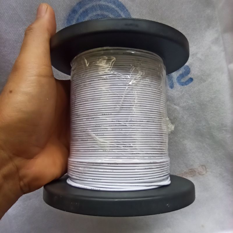 Kabel Wiring Gitar Bass AWG 22 Serabut Silver Berkualitas Fender Ibanez Gibson LTD ESP Jackson dkk