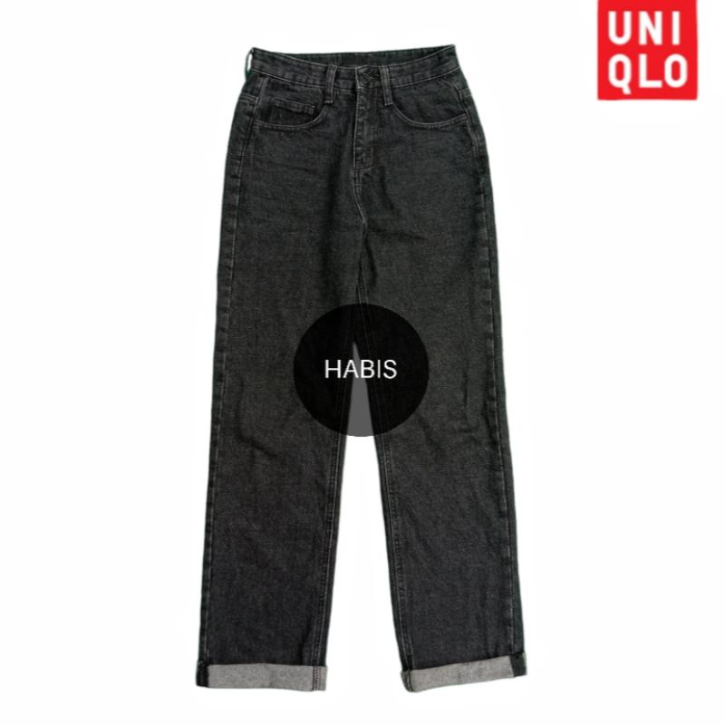 Uniqlo Jeans Black Indigo