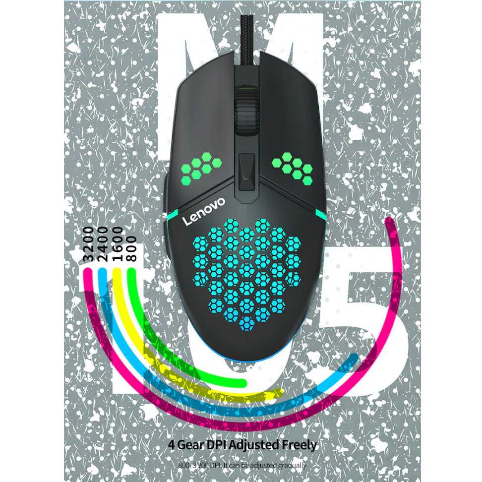 Mouse Gaming Kekinian - Mouse Gaming Unik - Mouse Gaming MurahGaming Mouse 3200 DPI - Mouse Awet - Mouse Trendy - Warna Hitam