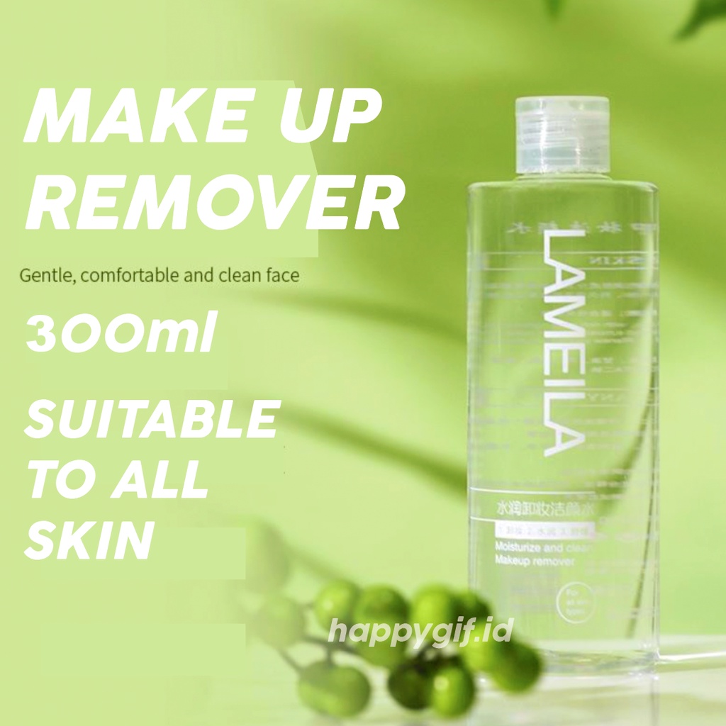 LAMEILA Make Up Remover 300ml Pembersih Makeup Cleansing LA027 3027