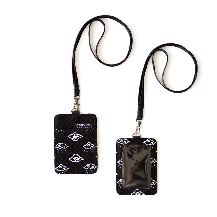 

JUAL ID Lanyard Awan Black Canvas Living