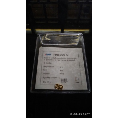 logam mulia Antam retro 0,5g