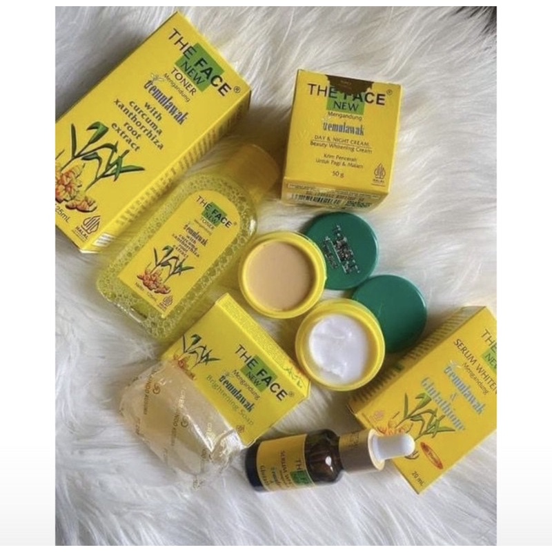 PAKET THE FACE TEMULAWAK BPOM ORIGINAL