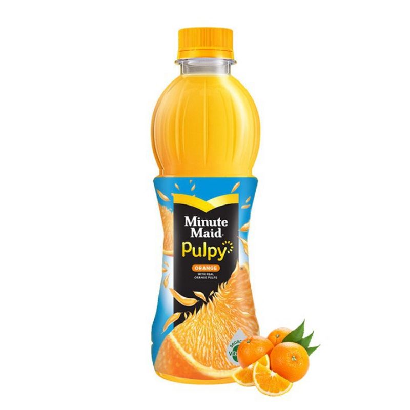 

Minute Maid Pulpy Orange 300ml | Minuman | Segar | Minuman Segar