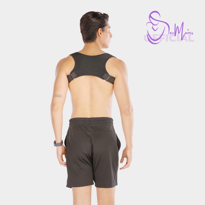 Korset Penegak Penyangga Punggung Back Posture Korektor Terapi Kesehatan Penarik Tegak Peyangga Penyanggah Untuk Punggung Pria Wanita Back Support Corrector Body Belt Anak Dewasa Anti Bungkuk Bongkok Premium Original Terbaru