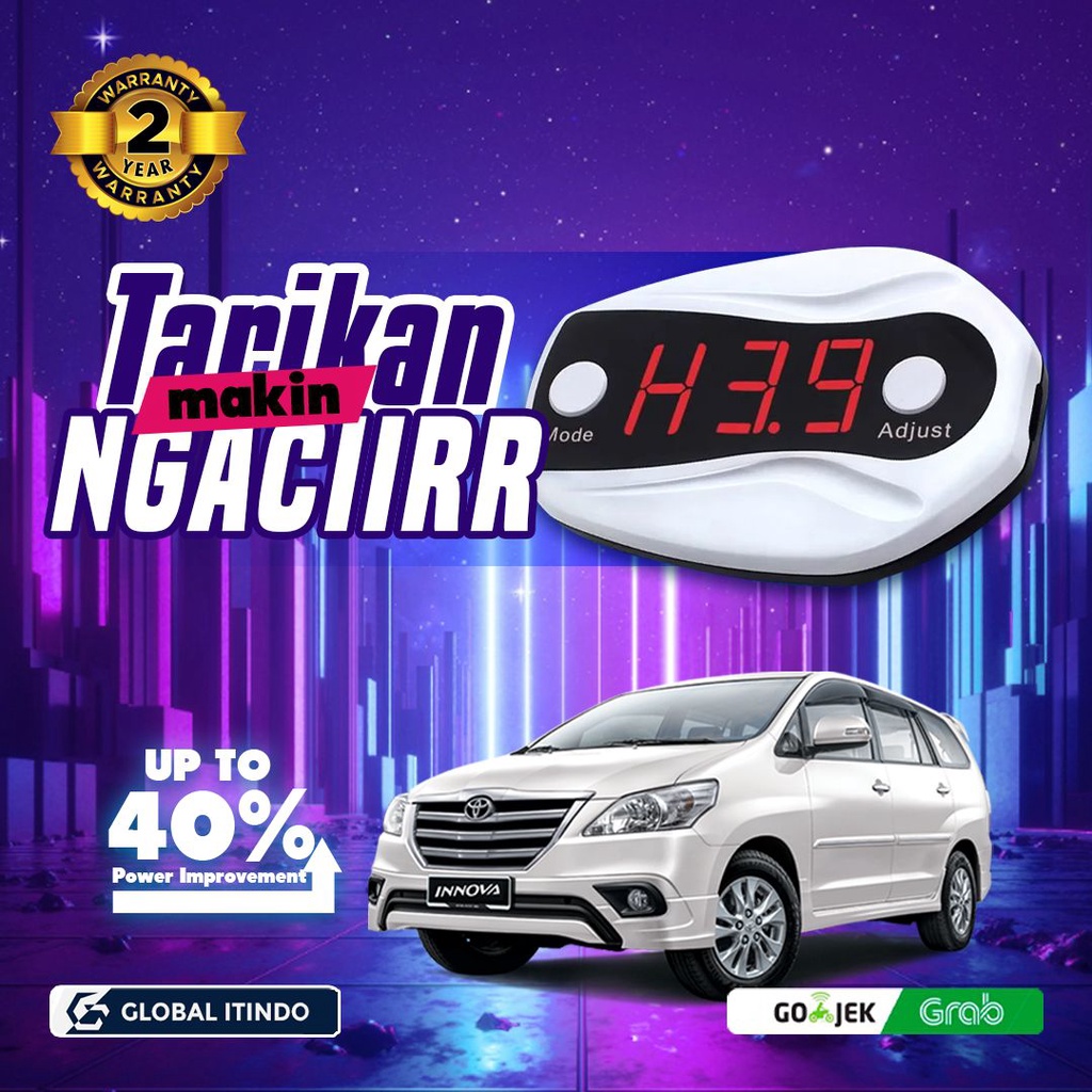 Remap Toyota Innova | New 12 Drive Piggyback Throttle Accelerator