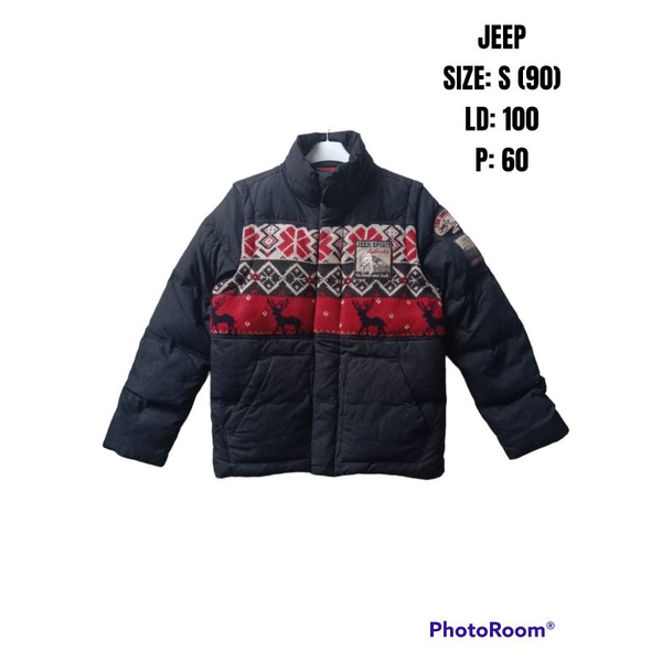 Jaket Bulu Angsa Jeep Spirit Thrift