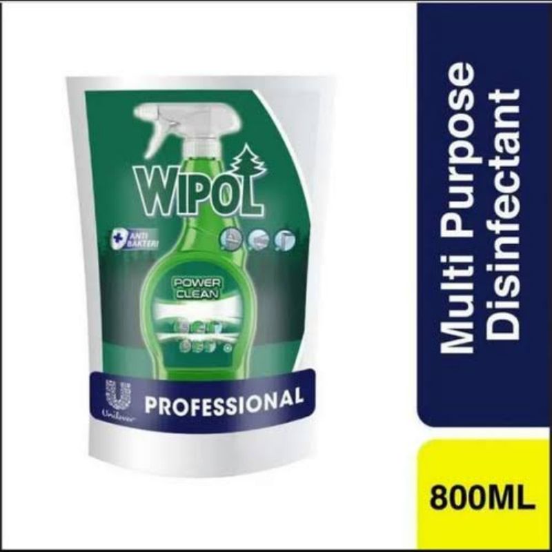WIPOL DISINFEKTAN 800ML HANDWASH SABUN CUCI TANGAN PEMBERSIH TANGAN SABUN DISINFEKTAN WIPOL REFIL 80