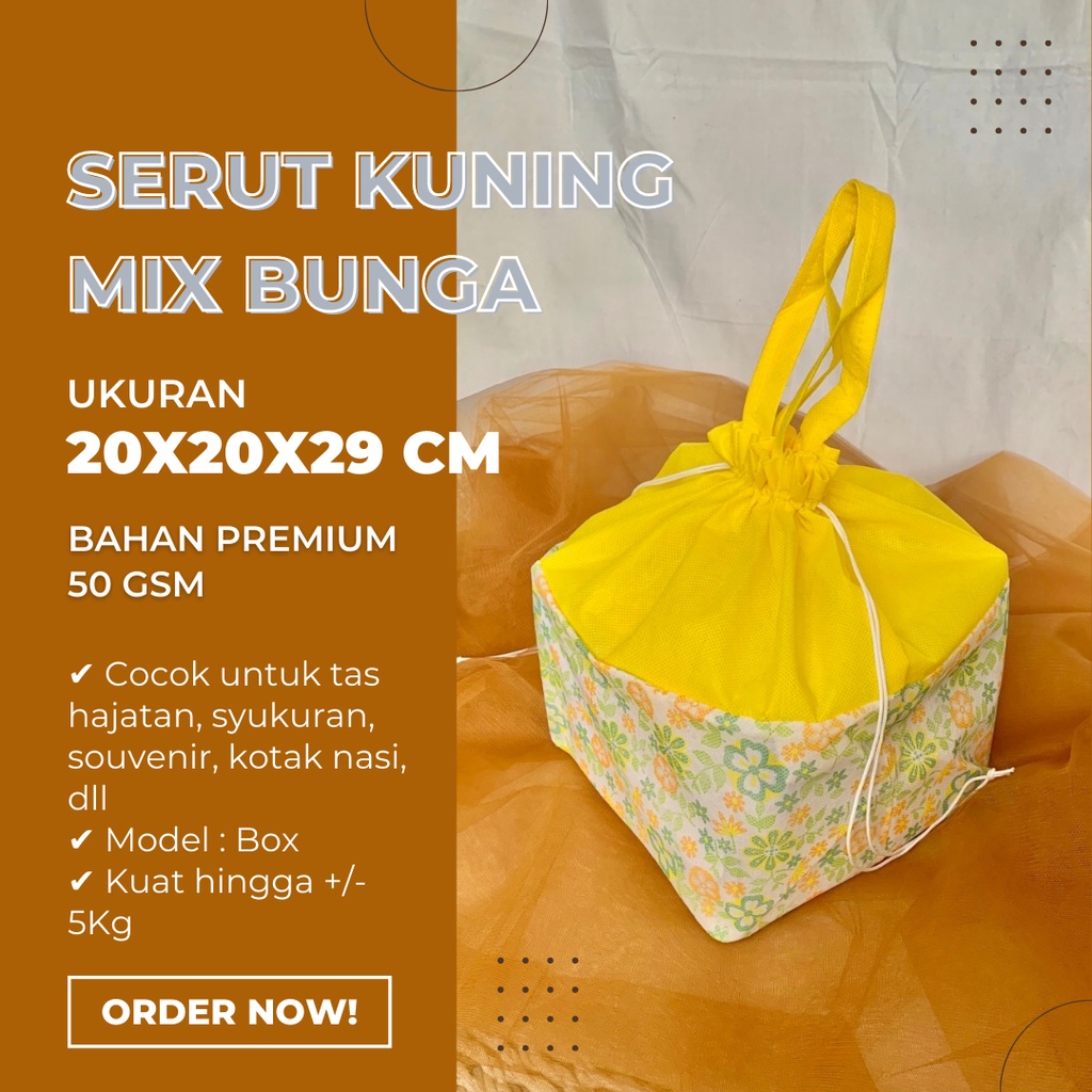 

TAS BERKAT SERUT TEBAL KOMBINASI 20x20 / TAS SPUNBOND MURAH / TAS BERKAT TAHLILAN / TAS KOTAK NASI / GOODIE BAG