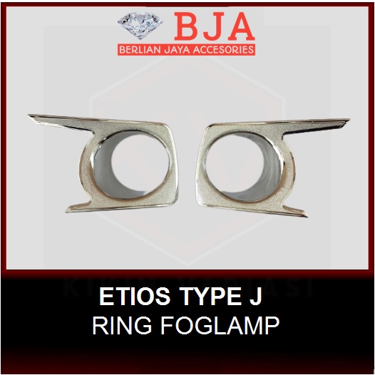 RING FOGLAMP ETIOS TYPE J CHROME