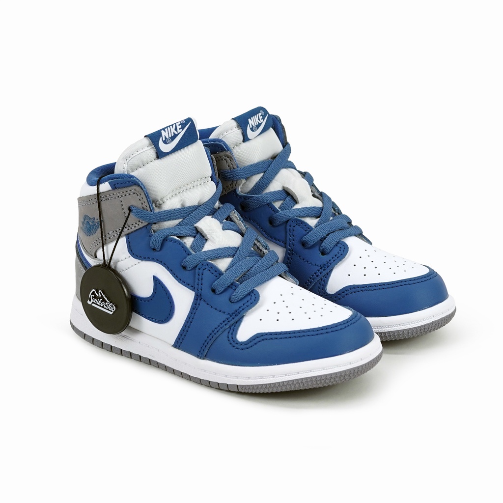 &quot; Baby &amp; Kids &quot; Jordan 1 High Cement True Blue TD / PS