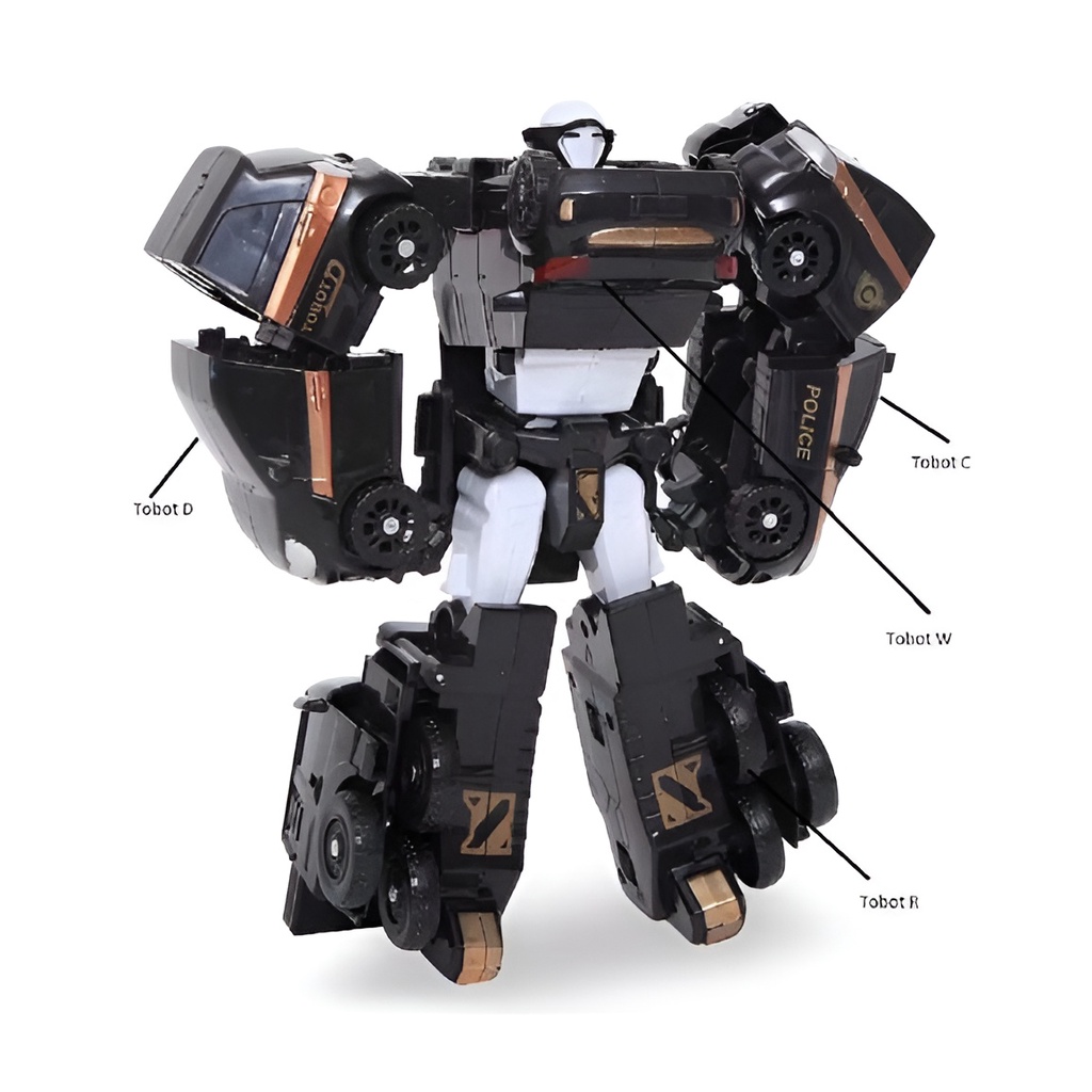 Tobot Quatran Jumbo 4in1 | Robot Robotan Anak | Robot Mainan Anak Laki Laki | Mainan Anak Terbaru