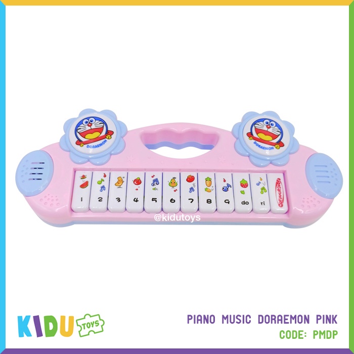 Mainan Anak Piano Music Doramon Mainan Edukasi Musik Piano Murah Kidu Toys