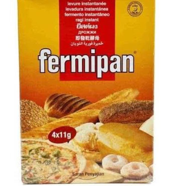 

kodeLl2L6 Fermipan Ragi instant 1 box isi 4 x 11gr sachet