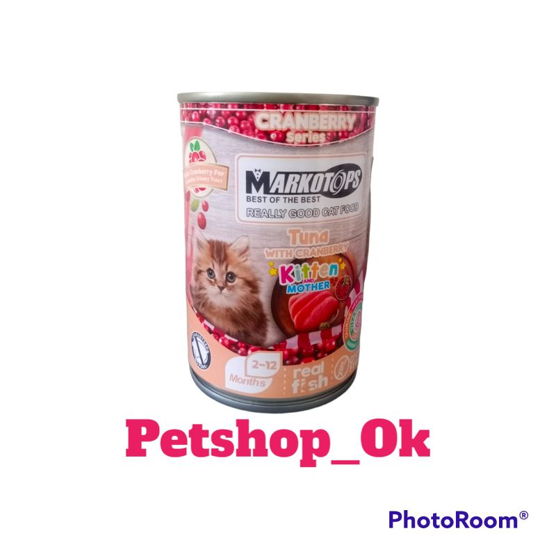 Markotops kitten 400gr / wetfood / makanan kucing