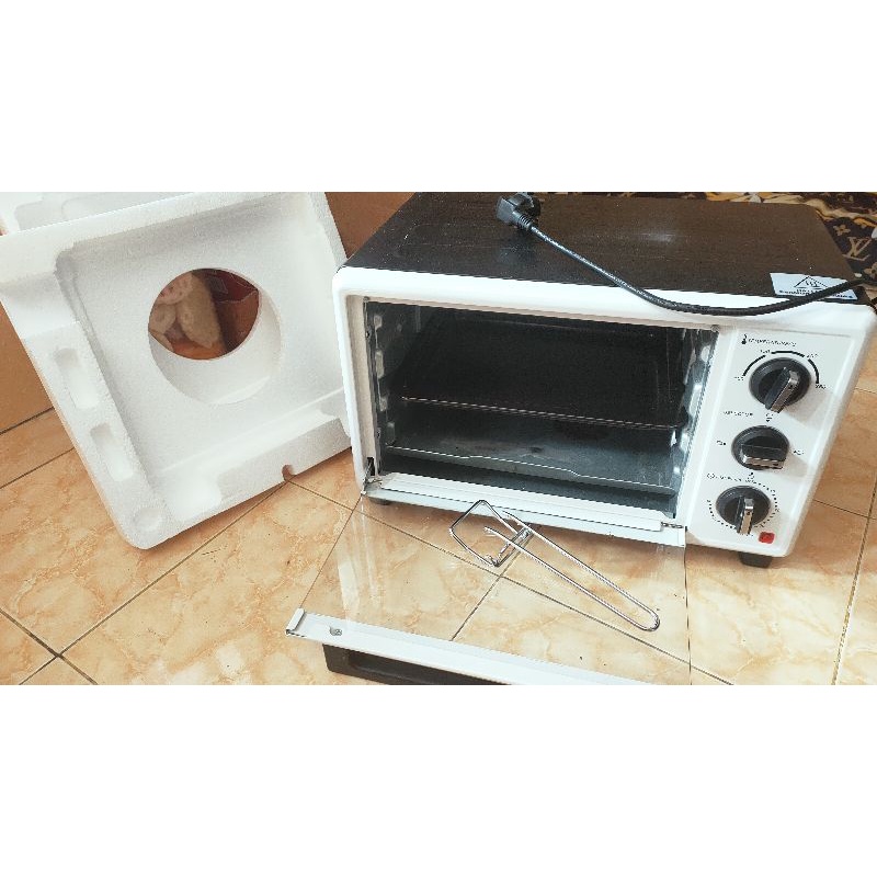 Oven Listrik KIRIN KBO-190 LW - 19 LITER